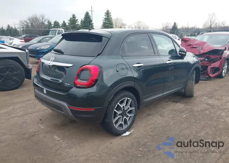 2020 Fiat 500X Trekking Awd z USA, uszkodzony, nr VIN ZFBNFYB14LP856750